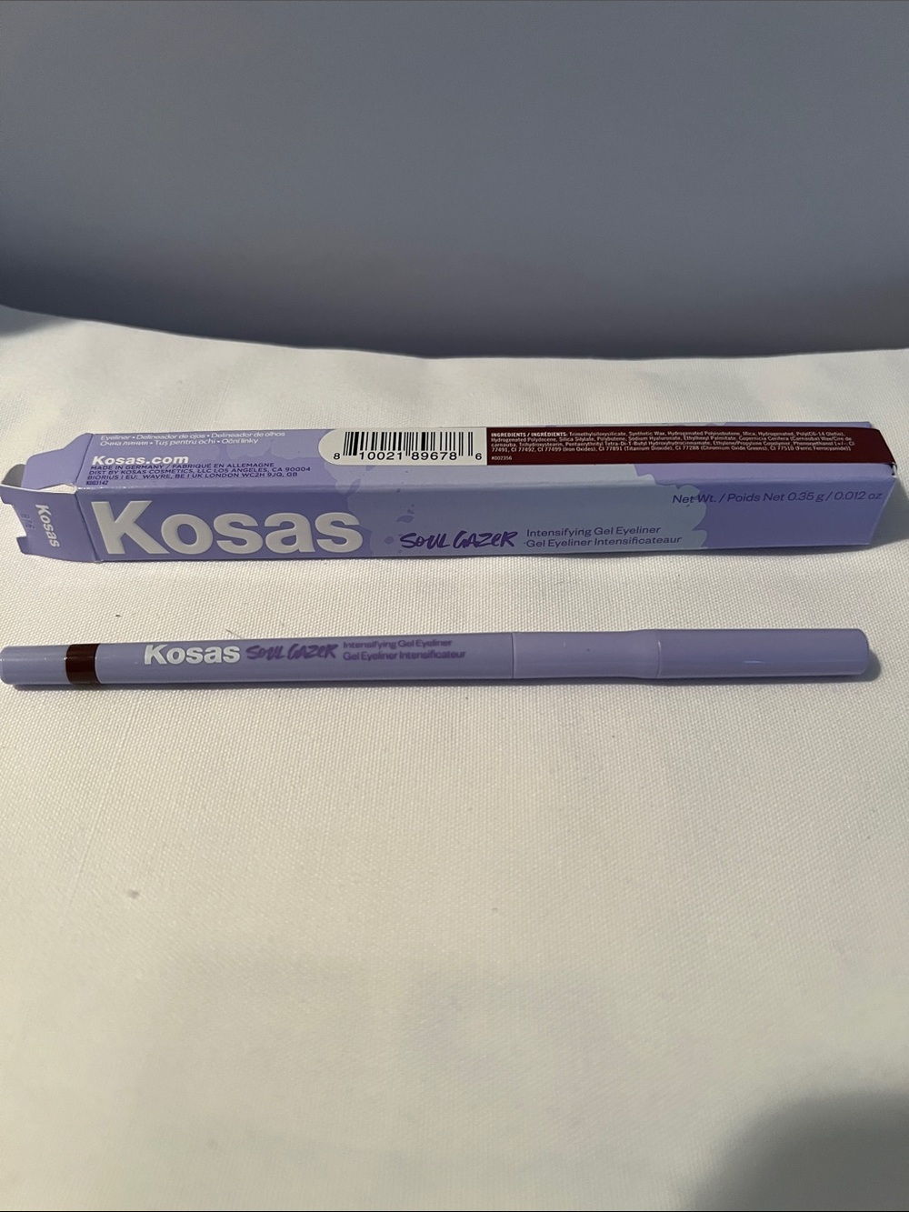 Kosas Soul Gazer Gel Eyeliner — color Depth- Warm Brown Matte